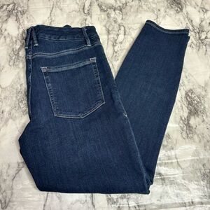 Good American good legs Crop Denim Skinny Jeans blue size 8 /29